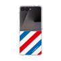 クリアケース［ Big Stripe - Red × Blue ］