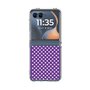 クリアケース［ Small Dot - Purple ］