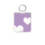 クリアケース［ Two Hearts - Purple ］
