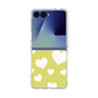 クリアケース［ Dot Hearts - Yellow ］
