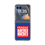 クリアケース［ FRAGILE Sticker - Blue ］