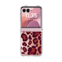 クリアケース［ Leopard - Red ］