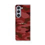 クリアケース［ Camouflage - Red ］
