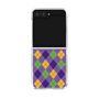 クリアケース［ Argyle - Purple ］