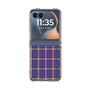 クリアケース［ Tartan Check - Purple ］