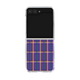 クリアケース［ Tartan Check - Purple ］