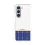 クリアケース［ CASEPLAY Tartan Check - Blue ］