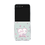 クリアケース［ ウィッシュミーメル - くすみギンガム ］