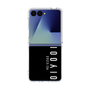 クリアケース［ 100人10 - Logo vertical - Black ］