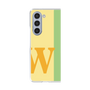 クリアケース［ オリジナル - initial color line - W yellow ］