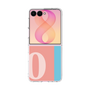 クリアケース［ オリジナル - initial color line - O pink ］