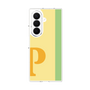 クリアケース［ オリジナル - initial color line - P yellow ］