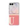 クリアケース［ オリジナル - initial two tone - U pink ］