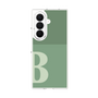 クリアケース［ オリジナル - initial two tone - B green ］