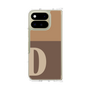 クリアケース［ オリジナル - initial two tone - D brown ］