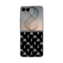 クリアケース［ Chell classy - Monogram - Black ］