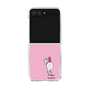 クリアケース［ おがわじゅり×デイリー×caseplay - 白毛 - ピンク ］