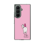 クリアケース［ おがわじゅり×デイリー×caseplay - 白毛 - ピンク ］