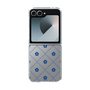 Clear Case［ BLUELOCK - Pentagon DiamondPattern - Blue ］