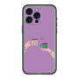 スリムプロテクションプレミアムケース with MagSafe［ Teatime - Purple ］