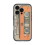 スリムプロテクションプレミアムケース with MagSafe［ RETORO CASSETTE TAPE - Skeleton Orange ］