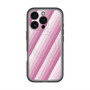 スリムプロテクションプレミアムケース with MagSafe［ Middle Stripe - Pink ］