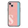 スリムプロテクションプレミアムケース with MagSafe［ オリジナル - initial color line - S pink ］