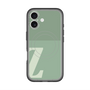 スリムプロテクションプレミアムケース with MagSafe［ オリジナル - initial two tone - Z green ］