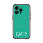 スリムプロテクションプレミアムケース with MagSafe［ オリジナル - ENFJ 主人公 - アルファベット - グリーン ］