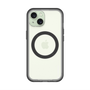 スリムプロテクションプレミアムケース with MagSafe［ オリジナル - caseplayロゴ - ホワイト/B ］