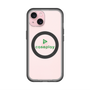 スリムプロテクションプレミアムケース with MagSafe［ オリジナル - caseplayロゴ - グリーン/D ］