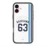 スリムプロテクションプレミアムケース with MagSafe［ 埼玉西武ライオンズ- #63 HASEGAWA - ホーム ］