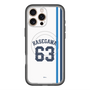 スリムプロテクションプレミアムケース with MagSafe［ 埼玉西武ライオンズ- #63 HASEGAWA - ホーム ］