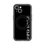 スリムプロテクションプレミアムケース with MagSafe［ SUPER PRIVATE - ロゴ - Black ］