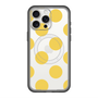 スリムプロテクションプレミアムケース with MagSafe［ シンプルドット - Yellow ］