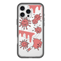 スリムプロテクションプレミアムケース with MagSafe［ PAINTING SMILE Red ］