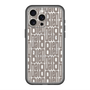 スリムプロテクションプレミアムケース with MagSafe［ LANVIN en Bleu - Logo Pattern - Black ］