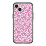 スリムプロテクションプレミアムケース with MagSafe［ 唐草模様 - Pink ］