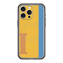 スリムプロテクションプレミアムケース with MagSafe［ オリジナル - initial color line - I orange ］
