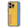 スリムプロテクションプレミアムケース with MagSafe［ オリジナル - initial color line - I orange ］