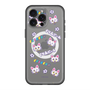 スリムプロテクションプレミアムケース with MagSafe［ クリアソン新宿 - くりあにゃん - 総柄 ］