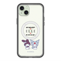 スリムプロテクションプレミアムケース with MagSafe［ ELLE×マイメロディ＆クロミ - トリコロールカラーグラフィック8 ］