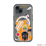 スリムプロテクションプレミアムケース with MagSafe［ NARUTO -ナルト- 疾風伝 - ステッカー - うずまきナルト ］