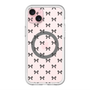 スリムプロテクションプレミアムケース with MagSafe［ シンプルリボン ］