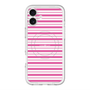 スリムプロテクションプレミアムケース with MagSafe［ Small Border - Pink ］