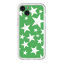 スリムプロテクションプレミアムケース with MagSafe［ Stars - Green ］