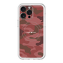 スリムプロテクションプレミアムケース with MagSafe［ Camouflage - Red ］