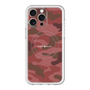 スリムプロテクションプレミアムケース with MagSafe［ Camouflage - Red ］