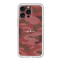 スリムプロテクションプレミアムケース with MagSafe［ Camouflage - Red ］