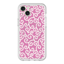 スリムプロテクションプレミアムケース with MagSafe［ 唐草模様 - Pink ］